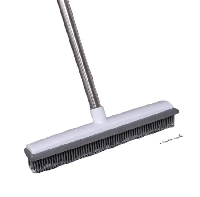 Pet Hair Rubber Broom