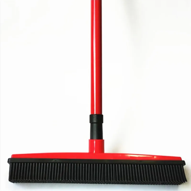 Pet Hair Rubber Broom