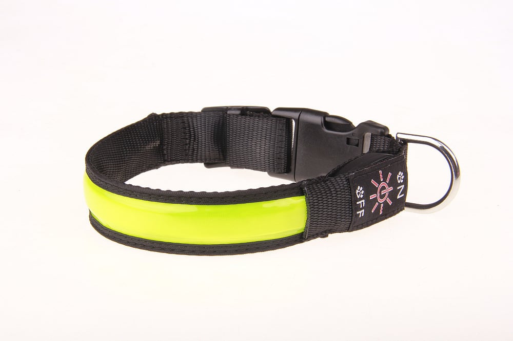 USB Rechargeable Luminous Pet Safety Collar