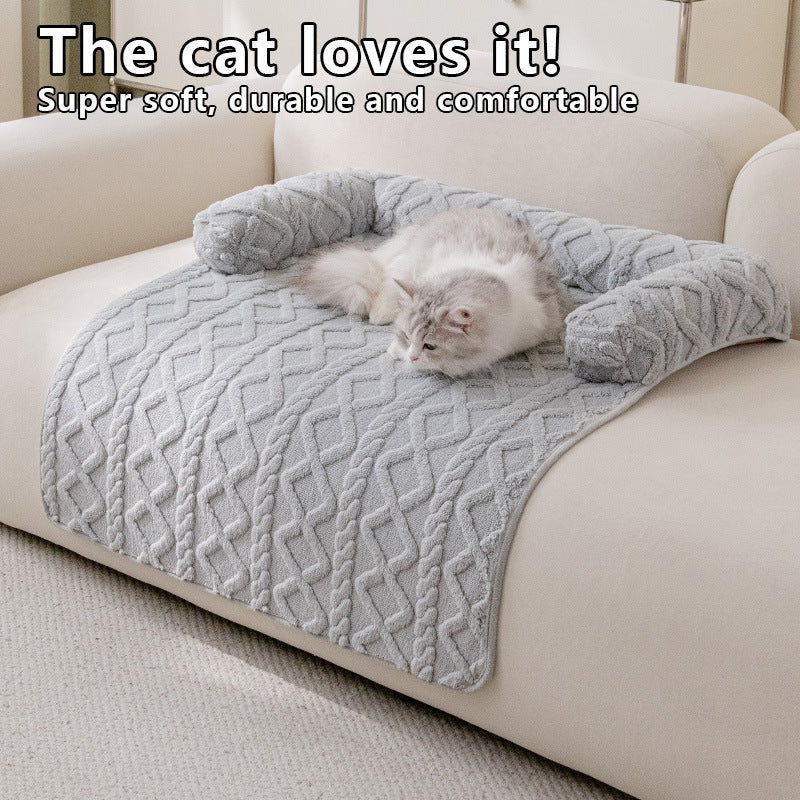 Pet Bed Mat for Dogs and Cats, New Winter Thickened Warm Non-Slip Pet Pad, Cat Bed and Dog Bed