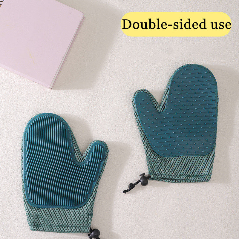 Pet Hair Removal Silicone Glove
