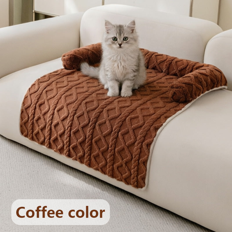 Pet Bed Mat for Dogs and Cats, New Winter Thickened Warm Non-Slip Pet Pad, Cat Bed and Dog Bed