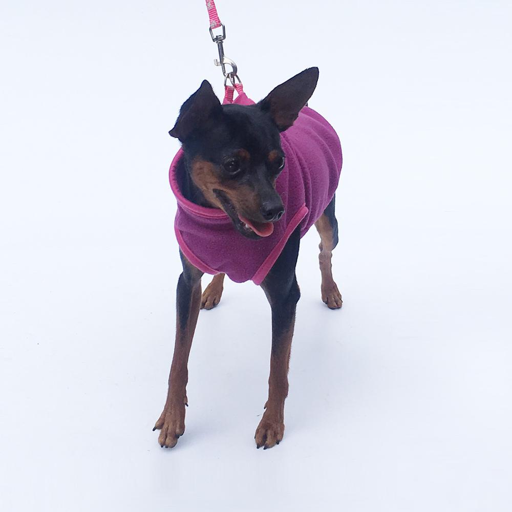 Dog Clothes Winter Warm Dog Clothing Fleece Sweater Soft Thicken Costume Vest Pet Cat Jacket