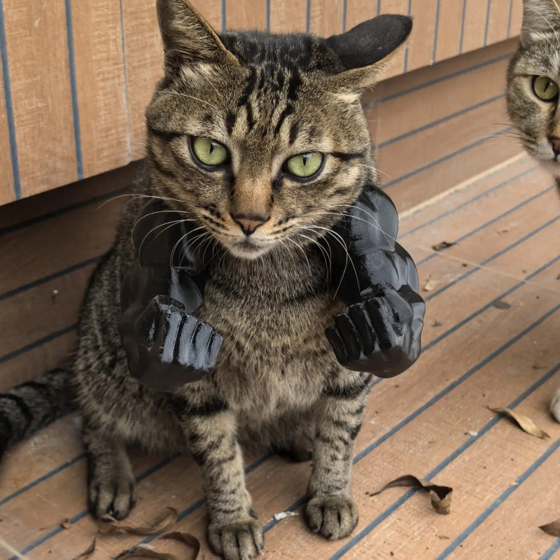 Hulk Cat Arm Pet Dog Toy Photography Prop 3D Printed Cute Funny Creative Cat Costume Backpack