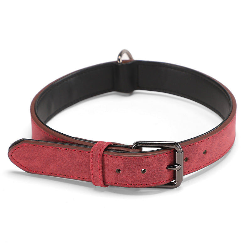 Microfiber Leather Pet ID Tag Collar