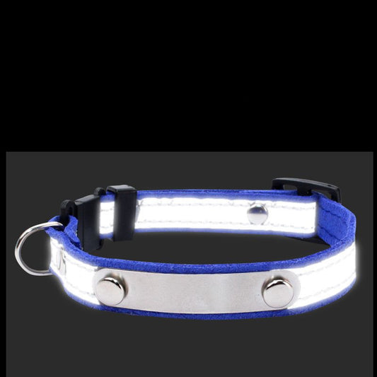 Reflective Safety Pet ID Tag Collar