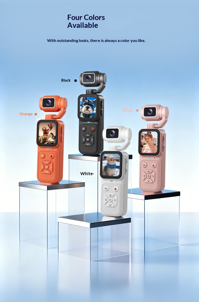 Portable Outdoor 180-Degree Flip Camera