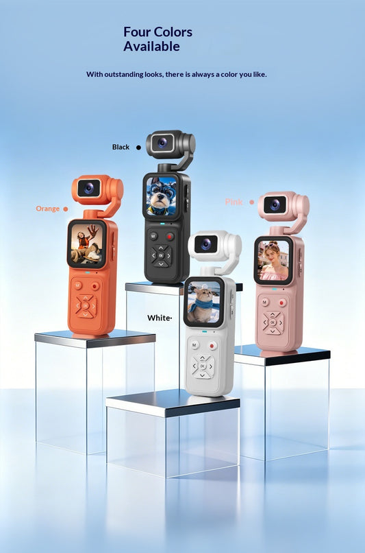Portable Outdoor 180-Degree Flip Camera