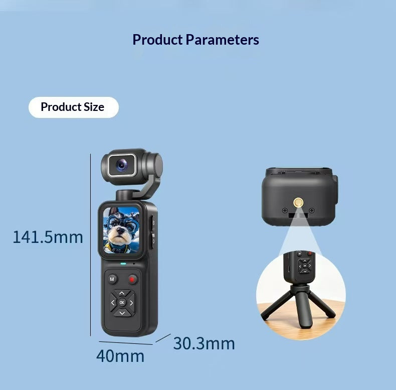 Portable Outdoor 180-Degree Flip Camera