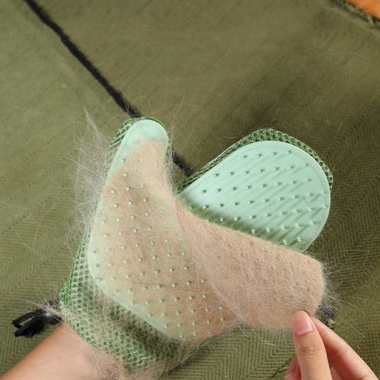 Pet Hair Removal Silicone Glove