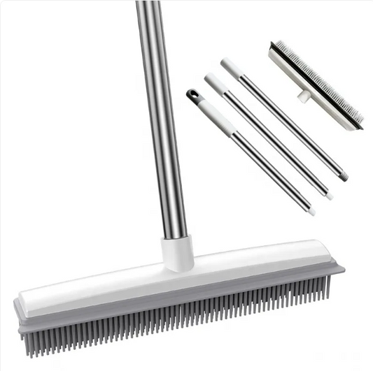 Pet Hair Rubber Broom