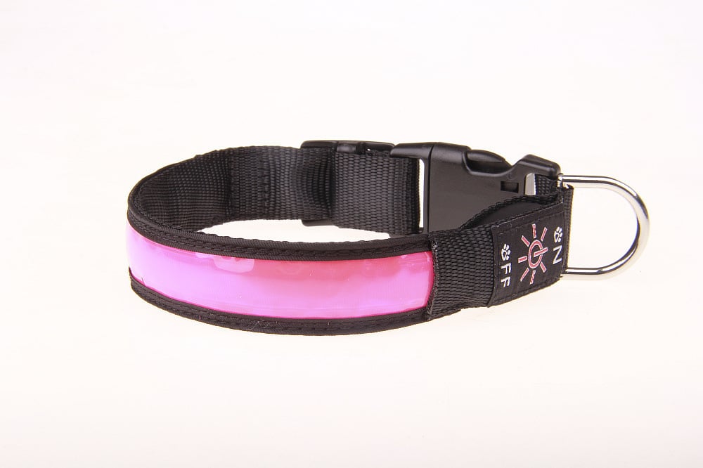 USB Rechargeable Luminous Pet Safety Collar