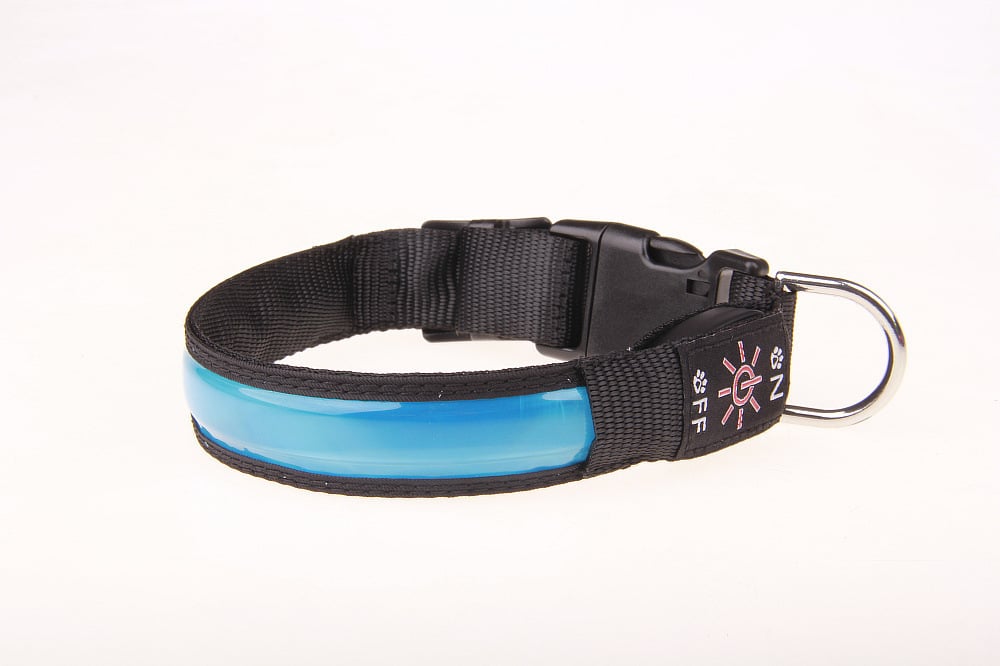 USB Rechargeable Luminous Pet Safety Collar